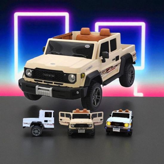 صورة سيارة أطفال كهربائية تصميم شاص فاخر